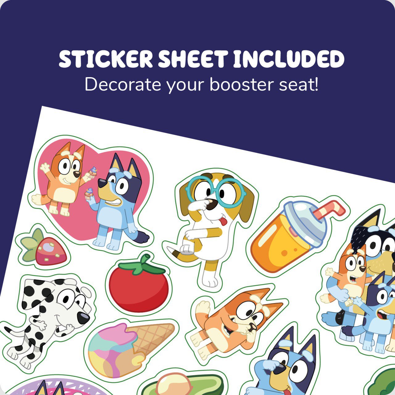 Tomy High Chairs & Boosters Tomy Bluey Mealtime Booster Seat