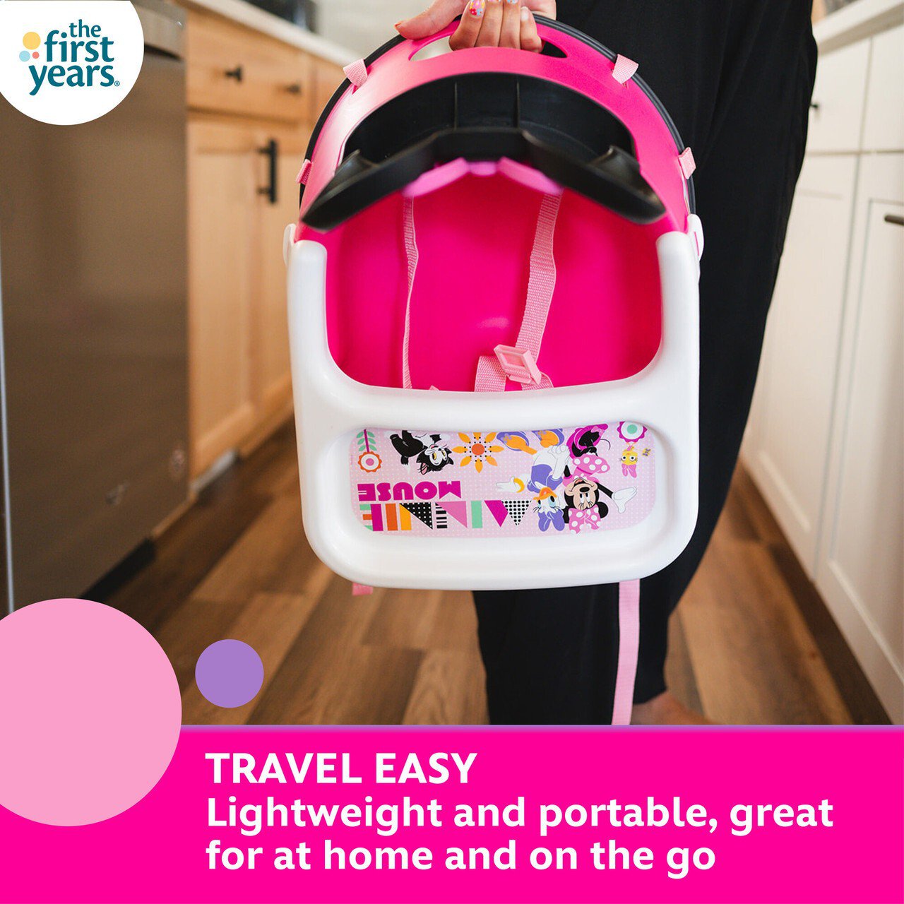 Tomy High Chairs and Booster Tomy Disney Minnie Mouse Mealtime Booster Seat