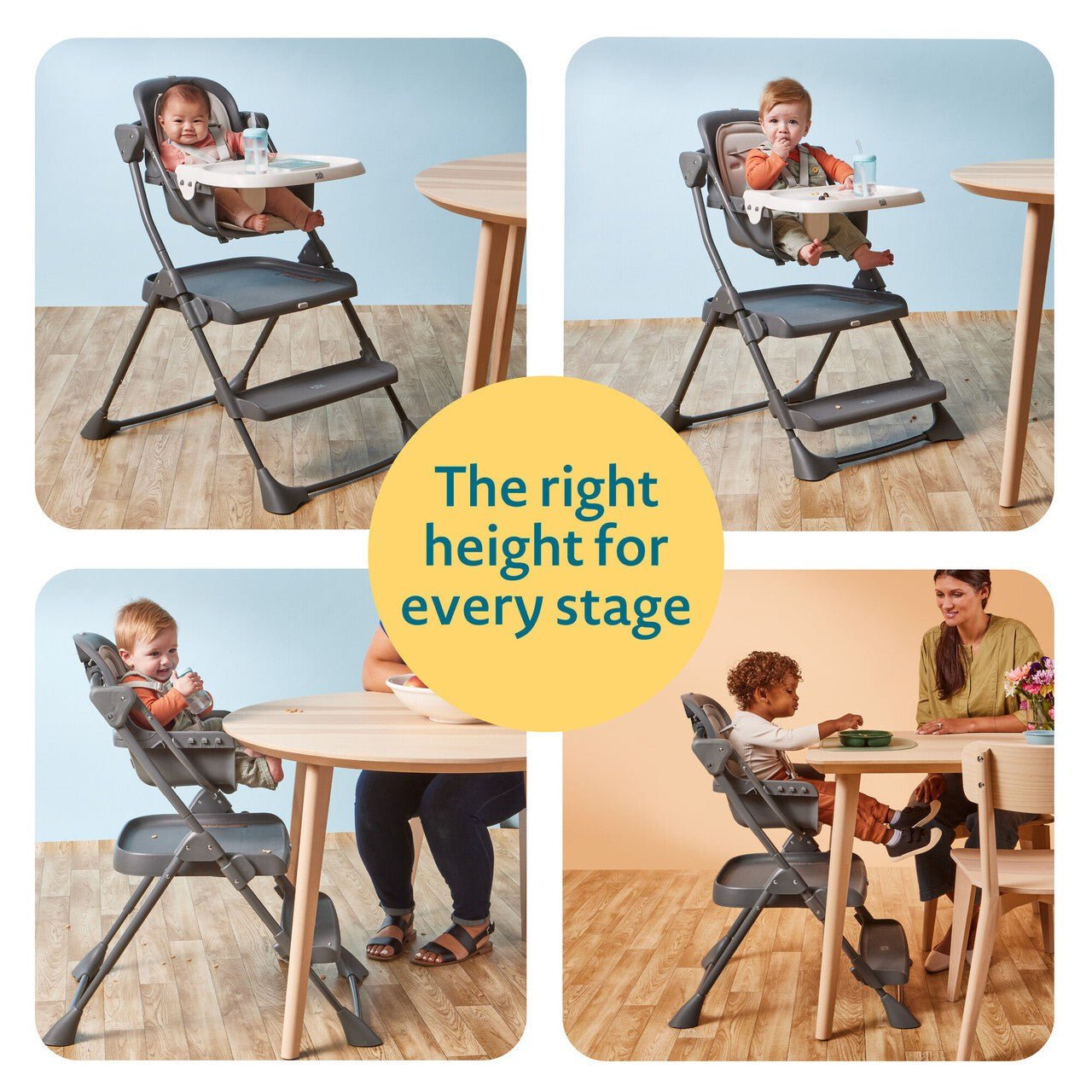 Tomy High Chairs & Boosters Tomy Happy Heights Highchair & Toddler Tower