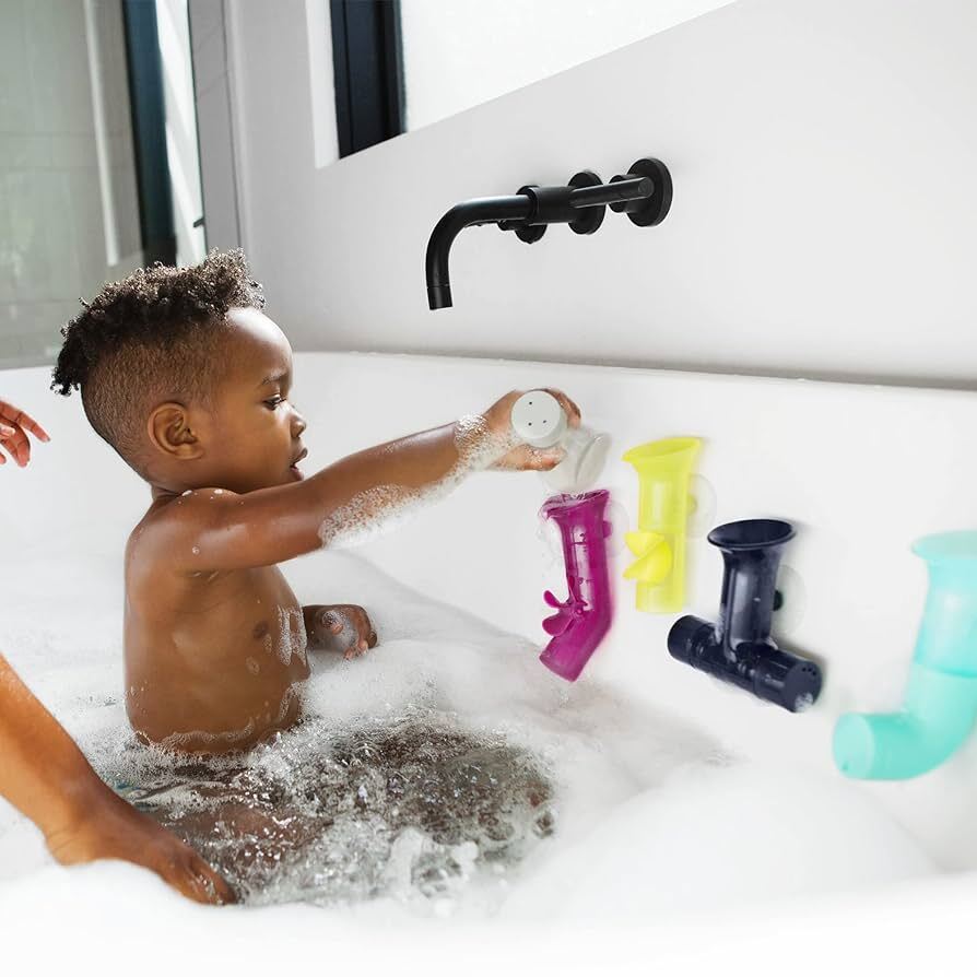 Tomy Bath Toys Tomy Pipes Building Bath Toy Multicolor