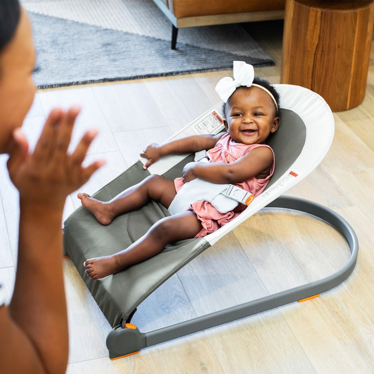 Tomy Bouncers Tomy Slant Collapsible Bouncer Gray