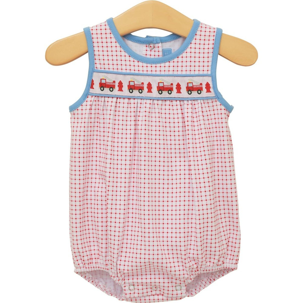 Trotter Street Kids Red / 3 Mo Trotter Street Kids Sound the Alarm Bubble