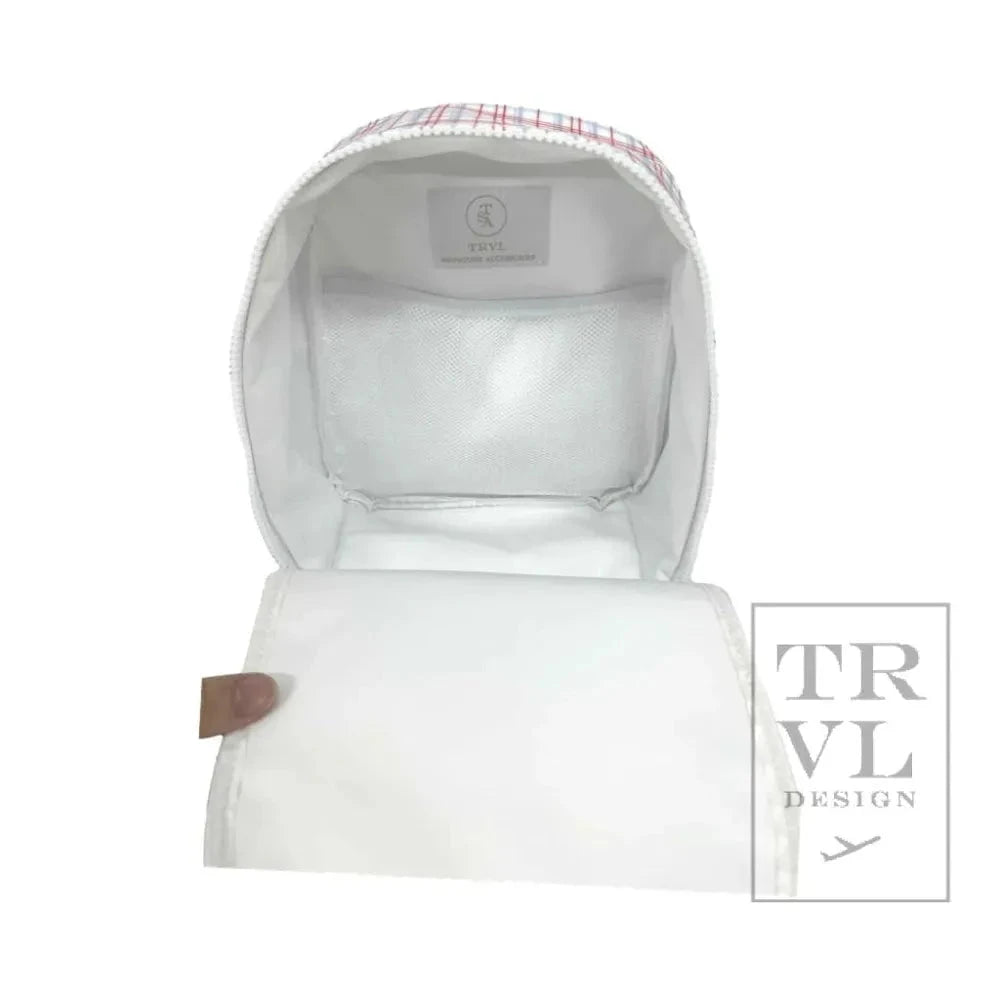 TRVL Design Lunch Boxes TRVL Design Bring It Lunch Bag - Classic Red Plaid