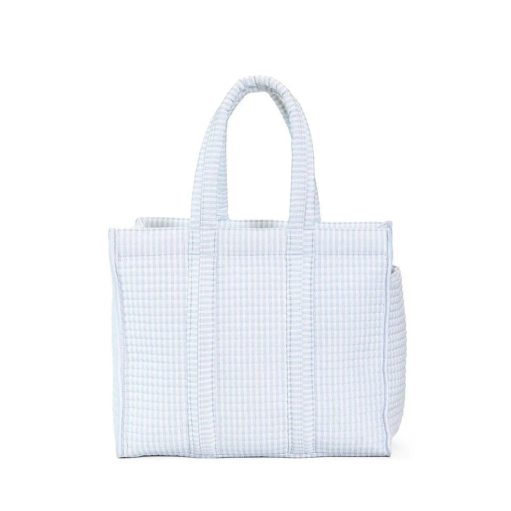 TRVL Design TRVL Design Quilted Go Go Tote - Pimlico Stripe Blue