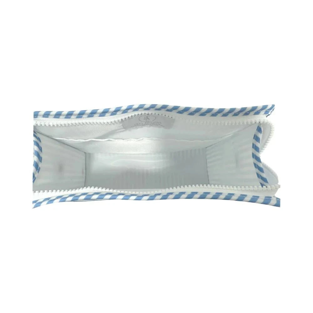 TRVL Design TRVL Design Roadie Medium Zip Pouch - Pimlico Stripe Chambray