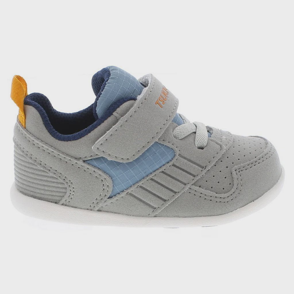 Tsukihoshi Shoes Gray/Sea / 3 Tsukihoshi Kids Racer Shoe - Gray/Sea