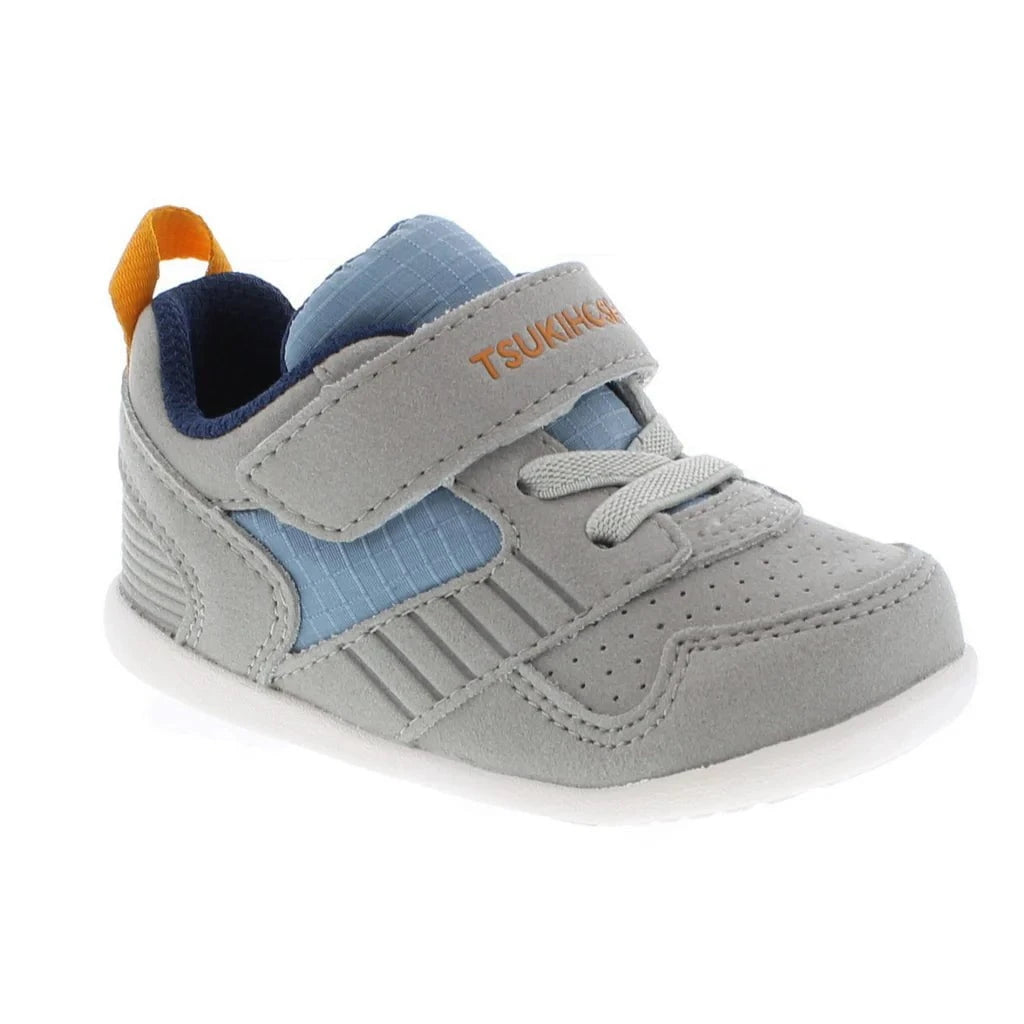 Tsukihoshi Shoes Tsukihoshi Kids Racer Shoe - Gray/Sea