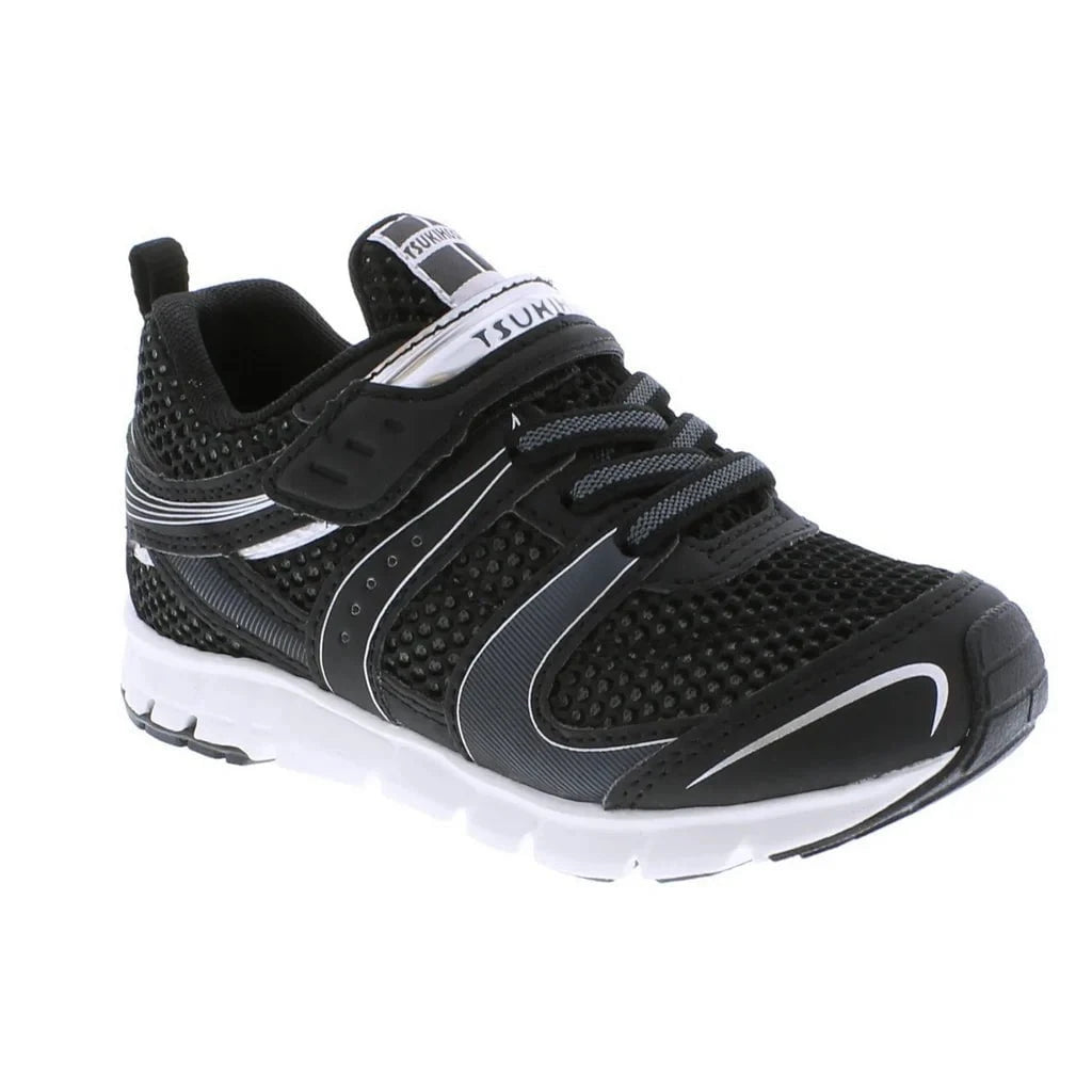 Tsukihoshi Shoes Tsukihoshi Kids Velocity Shoe - Black/Silver