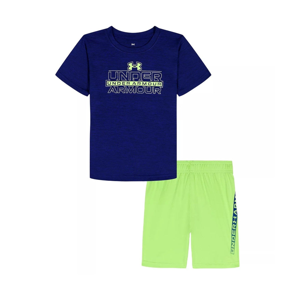 Under ArmourUnder Armour Bar Between 2PC Short Sleeve & Shorts SetBabysupermarket