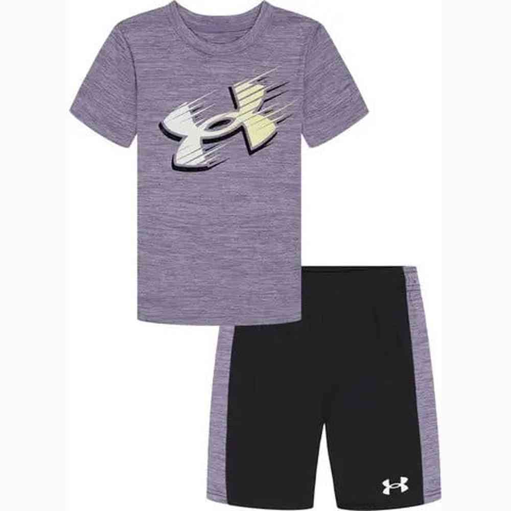 Under Armour Boys Apparel Under Armour Tech Moves T-Shirt & Shorts Set