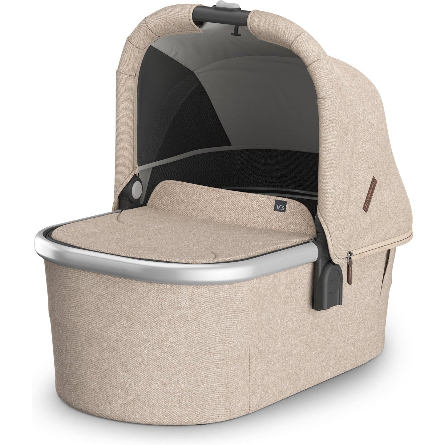 UPPAbaby Stroller Accessories Declan (Oat Mélange | Silver Frame) UPPAbaby Bassinet V3 for Vista, Cruz, Ridge & Minu
