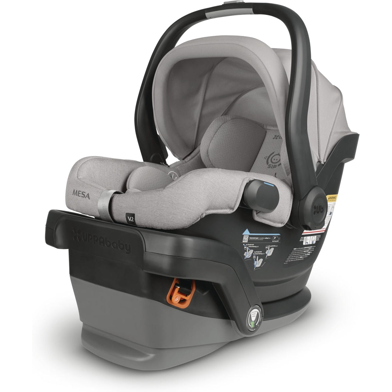 UPPAbaby Car Seats - Infant Stella (Grey Mélange) UPPAbaby Mesa V2 Infant Car Seat + Base