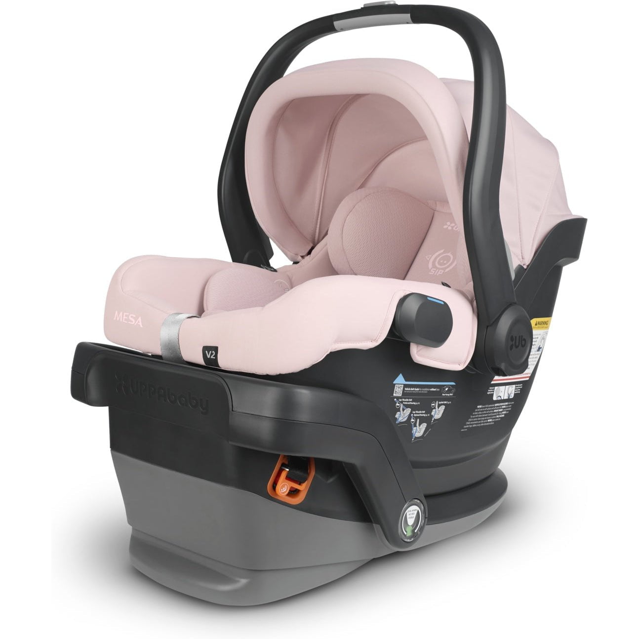 UPPAbaby Car Seats - Infant Alice (Dusty Pink) UPPAbaby Mesa V2 Infant Car Seat + Base