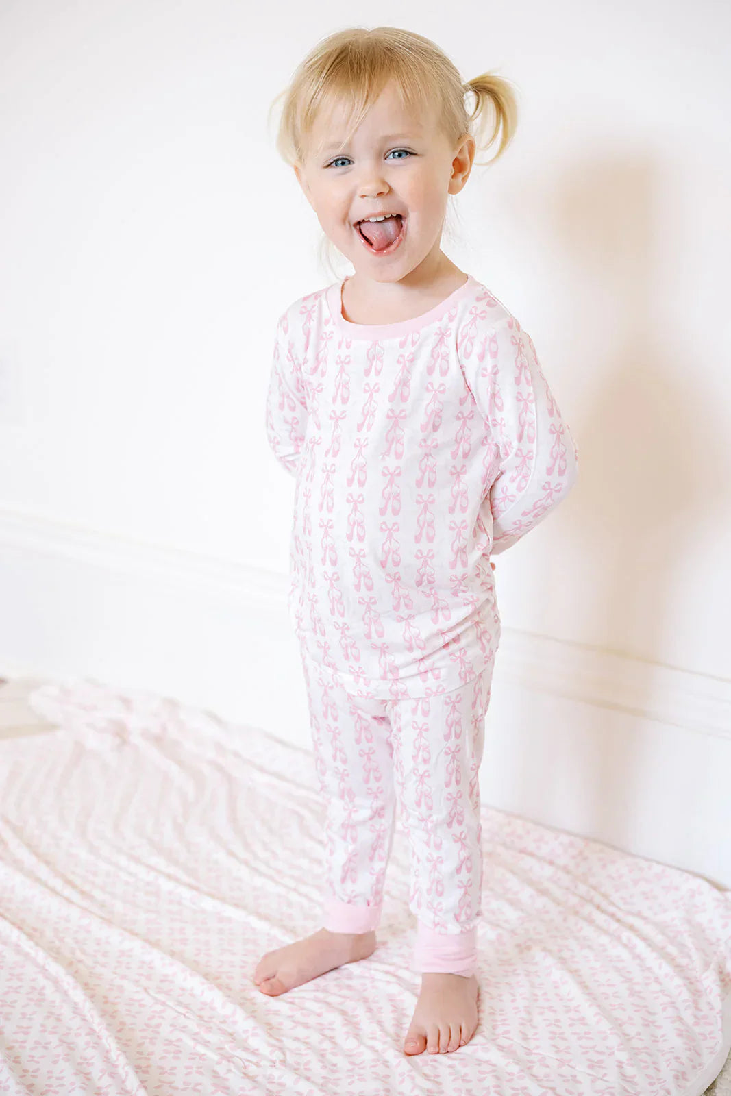 Uptown BabyUptown Baby Long Sleeve Pajamas - BalletBabysupermarket