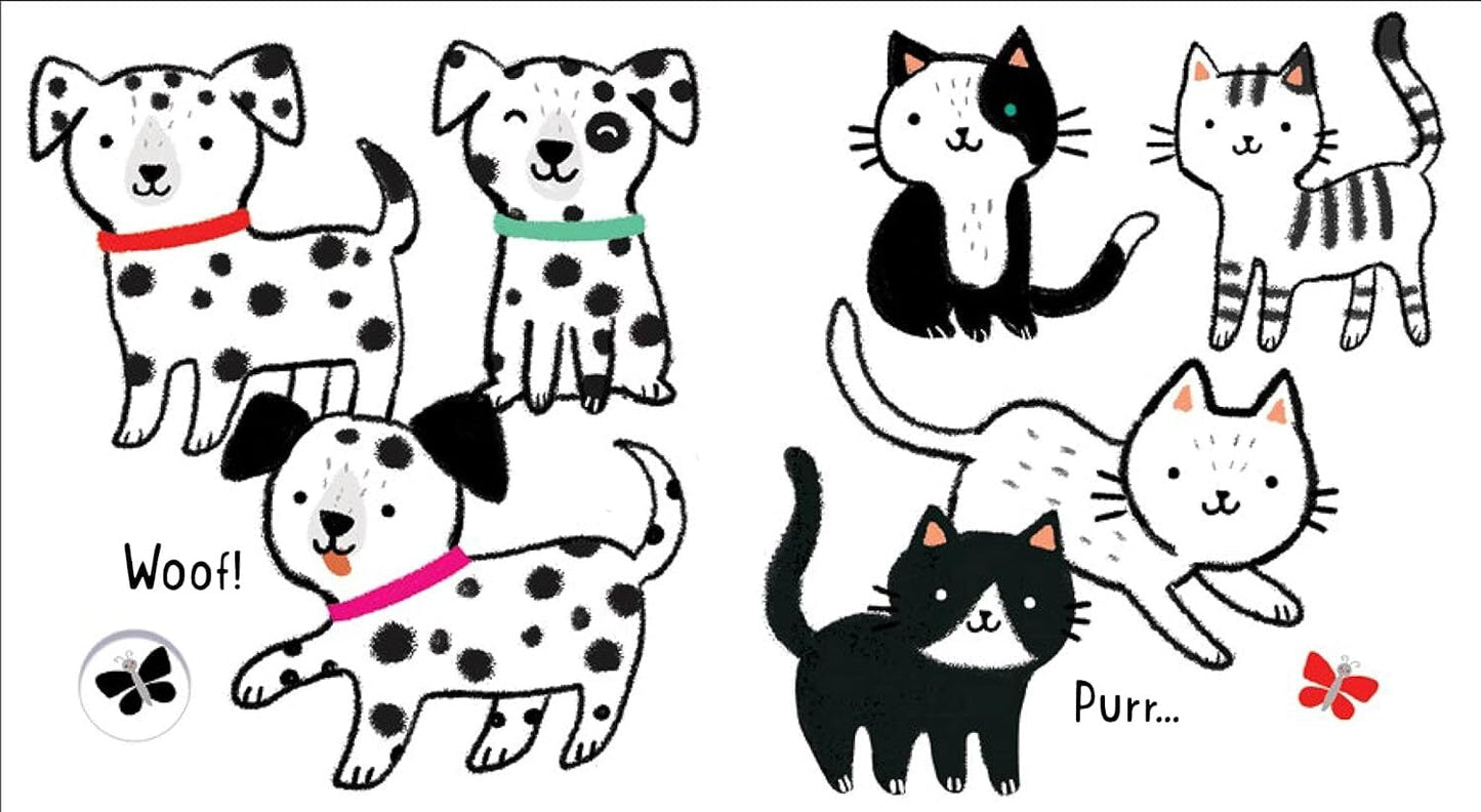 Harper Collins Publishers Toys / Educational / Children Books Usborne Baby's Black & White Books - Animals