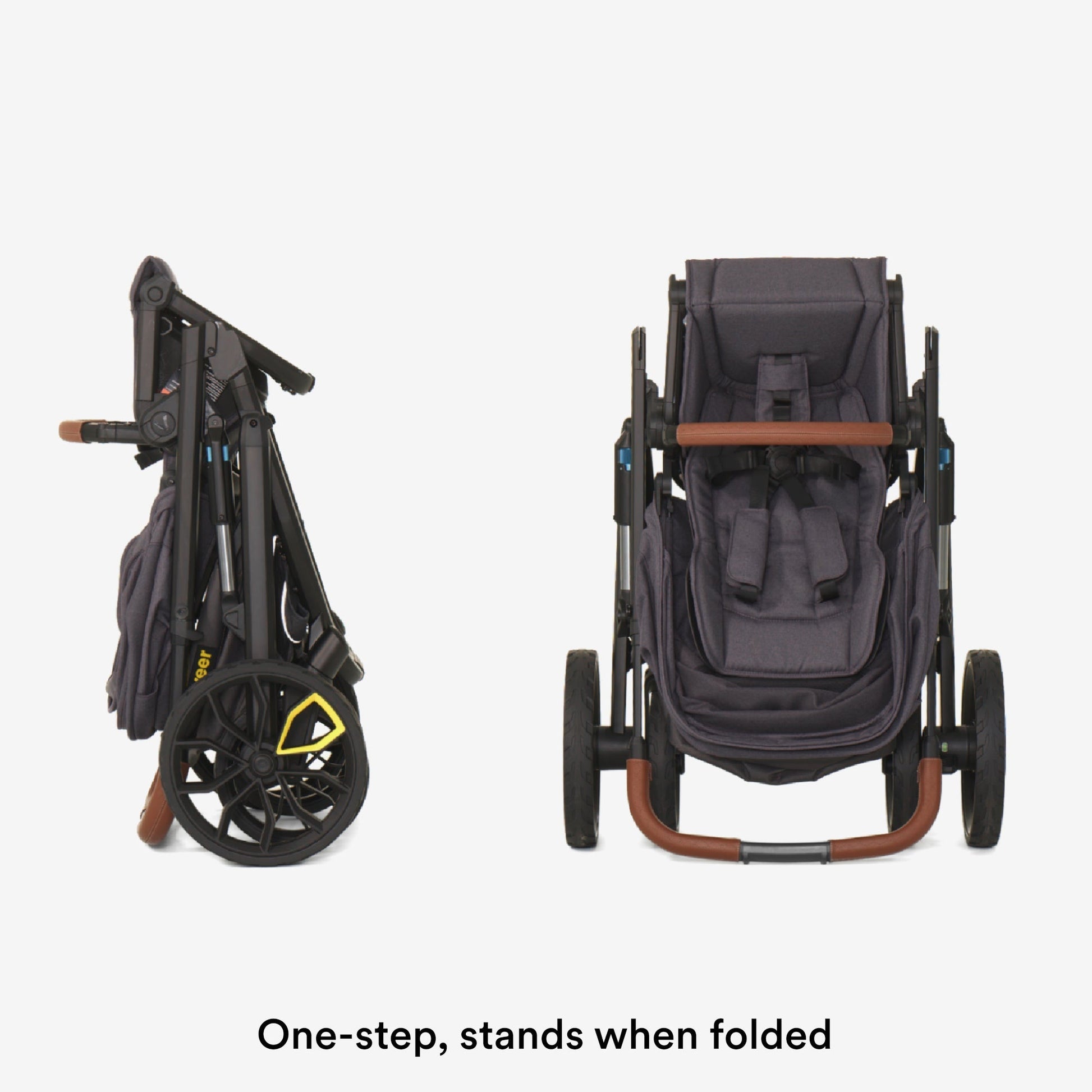 Veer Strollers - Single Veer Switch&Roll Stroller (Switchback Seat, &Roll Frame)