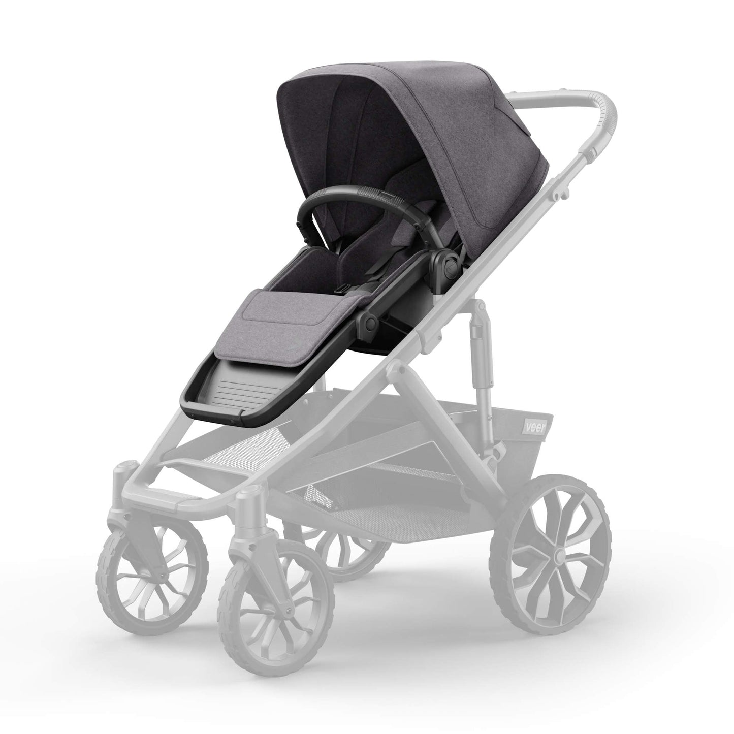 Veer Strollers - Single Veer Switch&Roll Stroller (Switchback Seat, &Roll Frame)