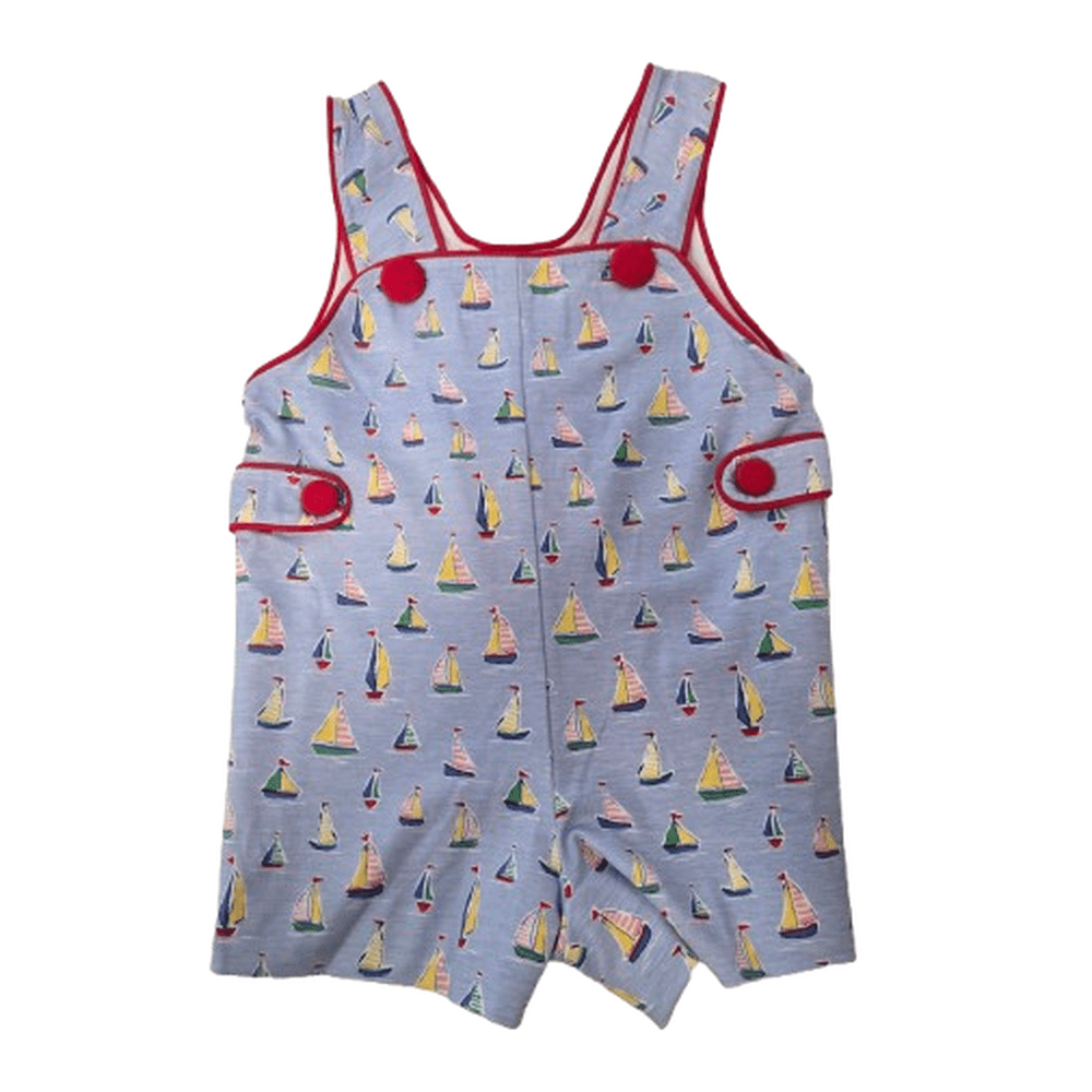 Whimsy Bay Kids Sailing Away Shortall babysupermarket