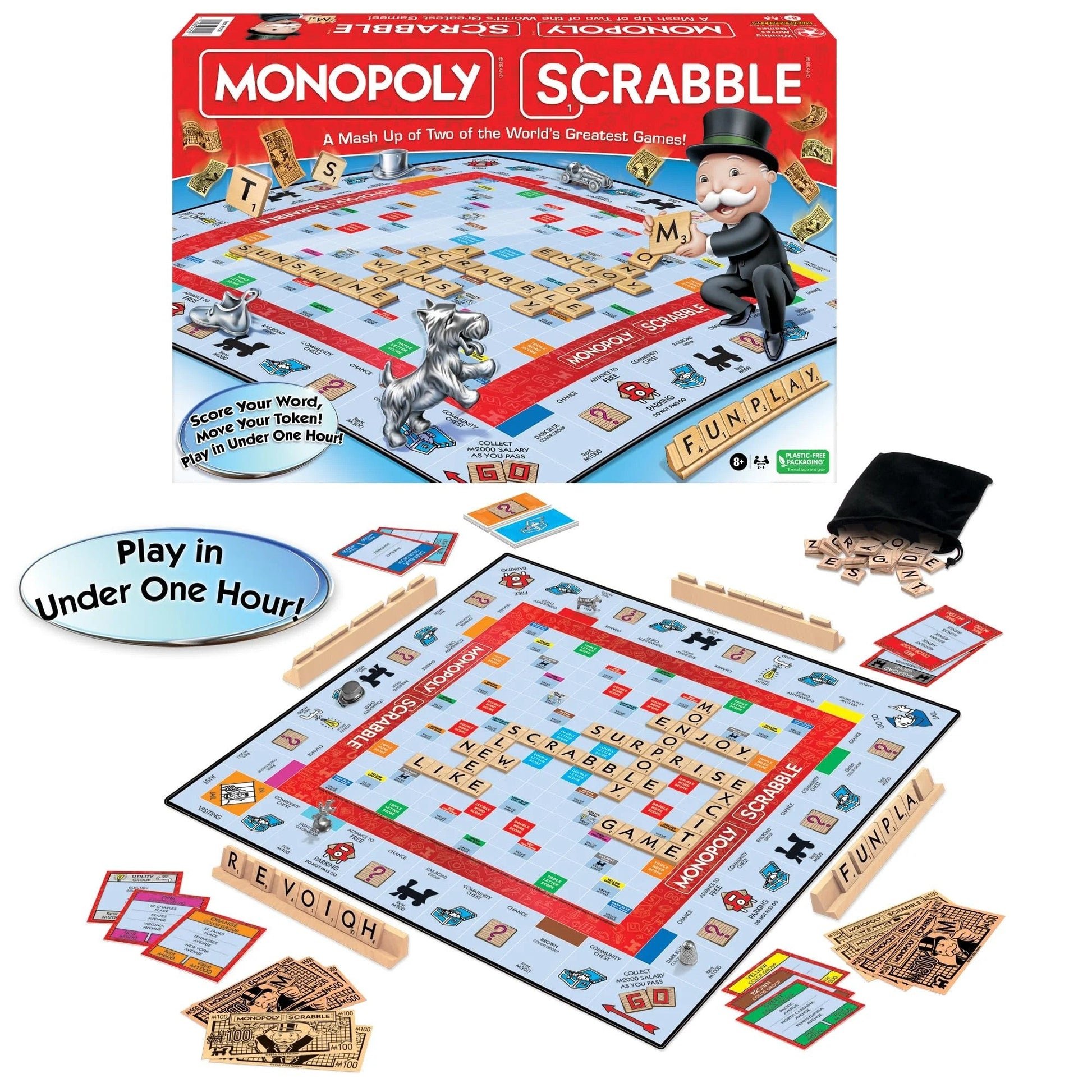 Winning Moves Monopoly® Scrabble®