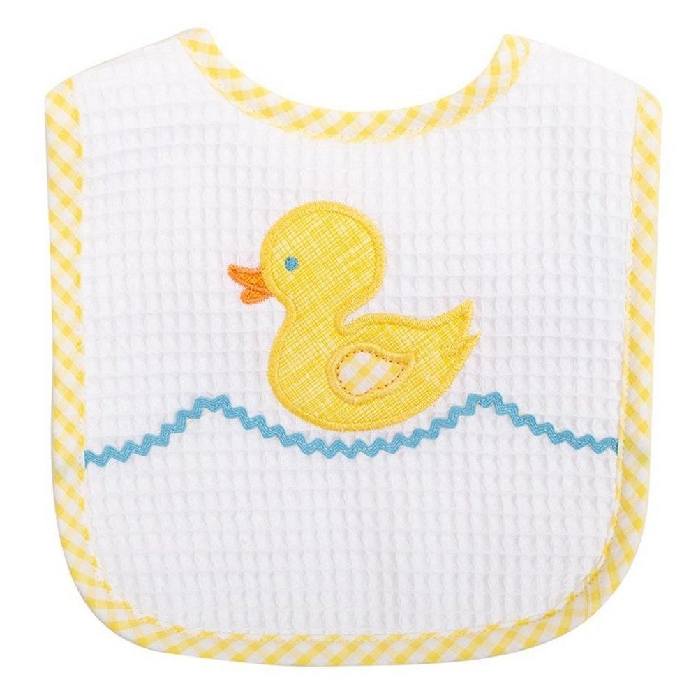 3 Martha's Basic Bib Yellow Duck