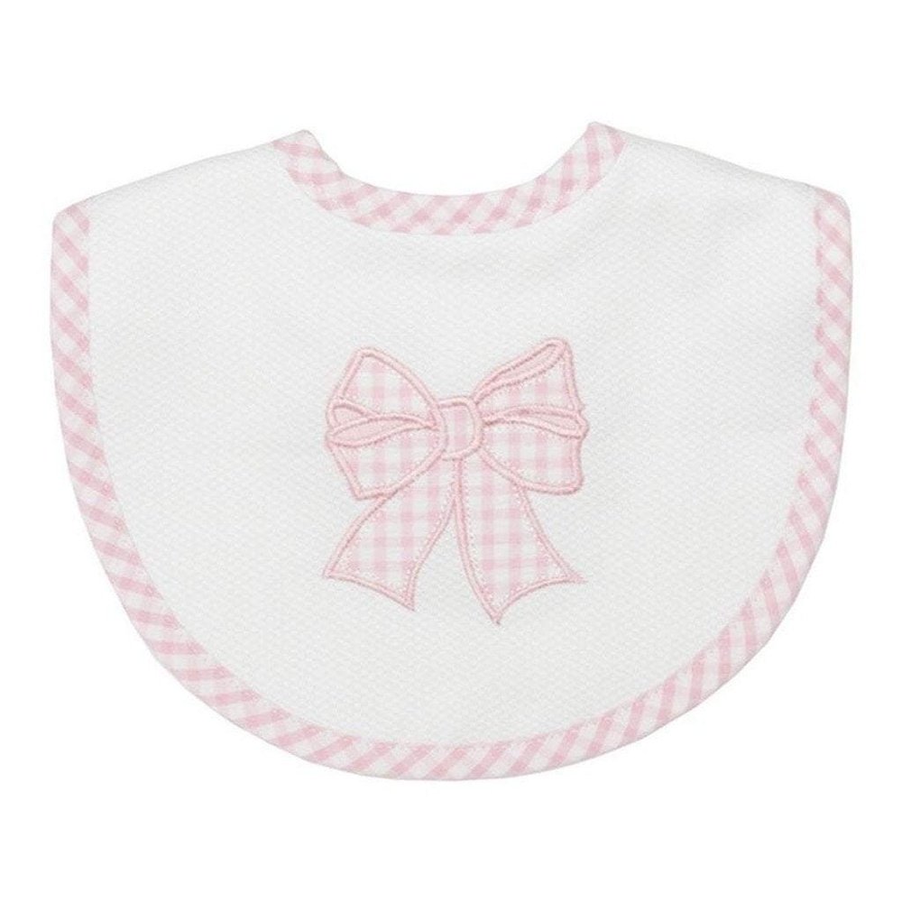 3 Marthas Medium Bib Pink Bow