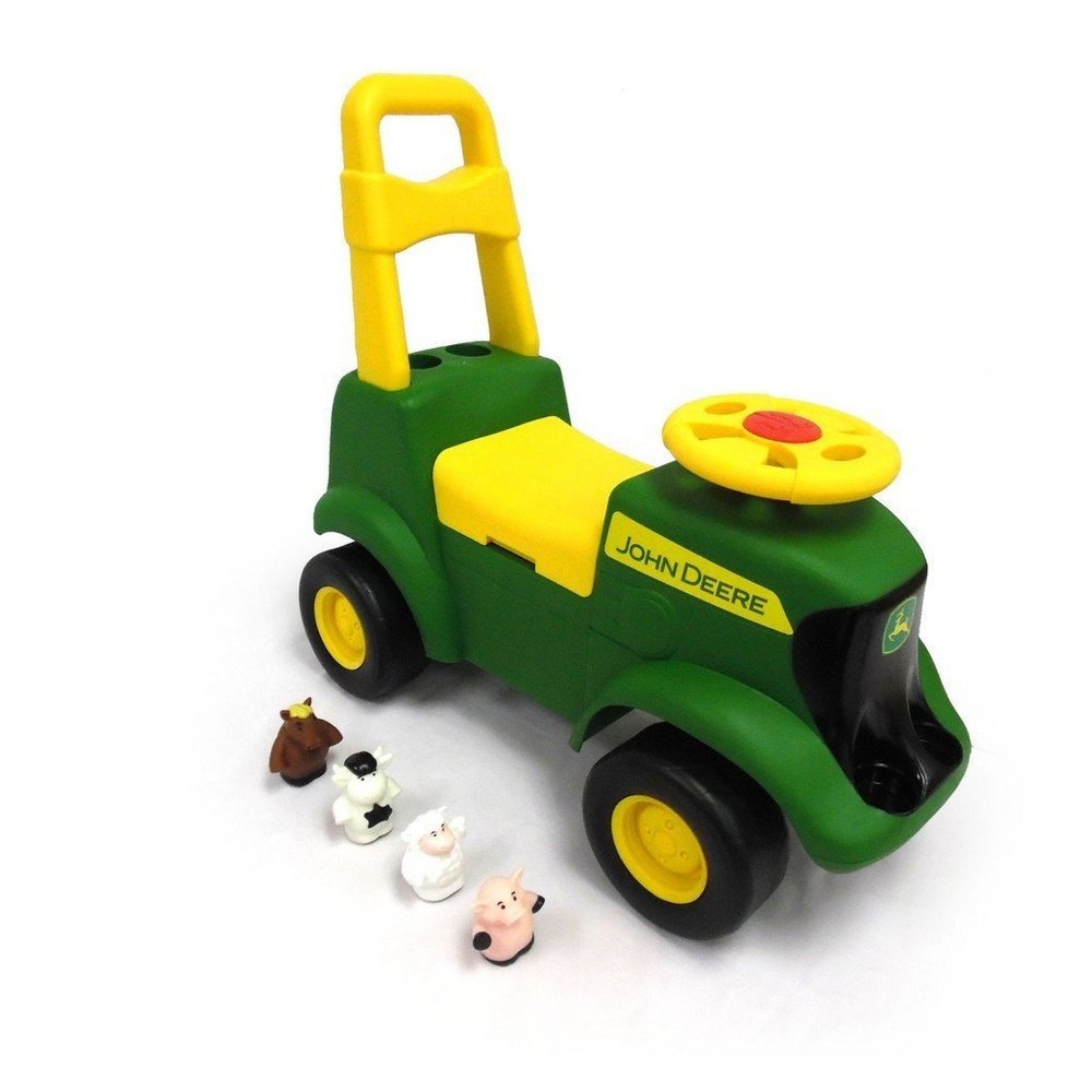 TomyJohn Deere Sit and Scoot Activity TractorBabysupermarket