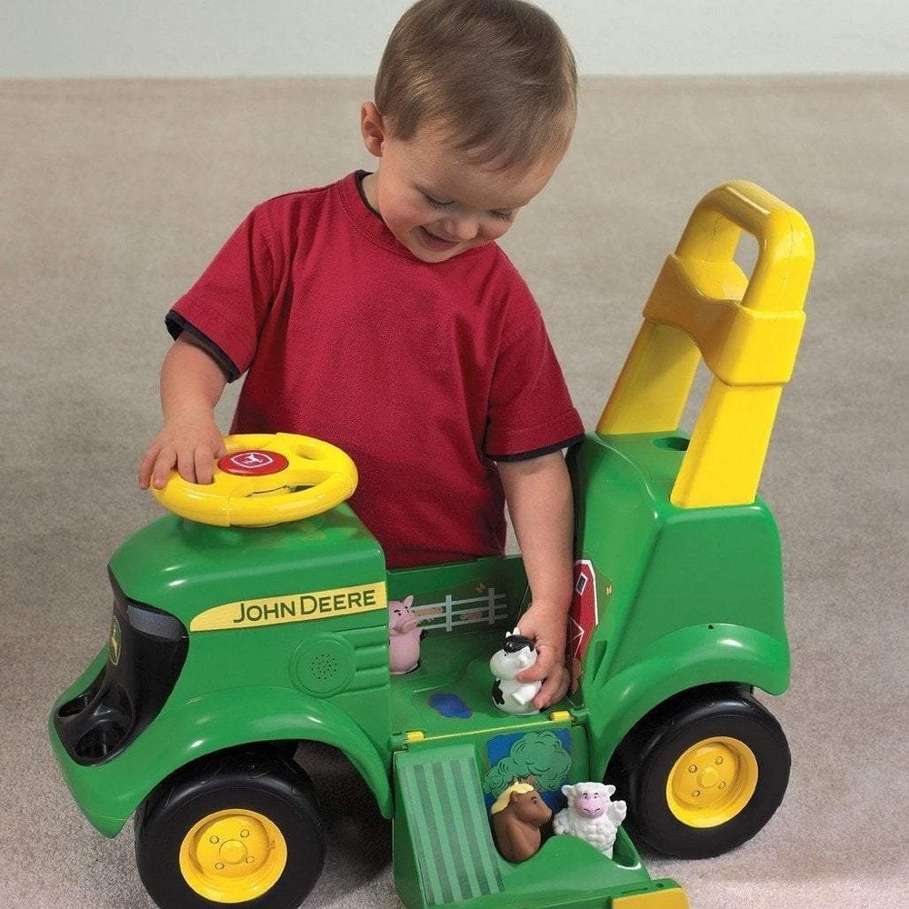 John Deere Sit and Scoot Activity Tractor
