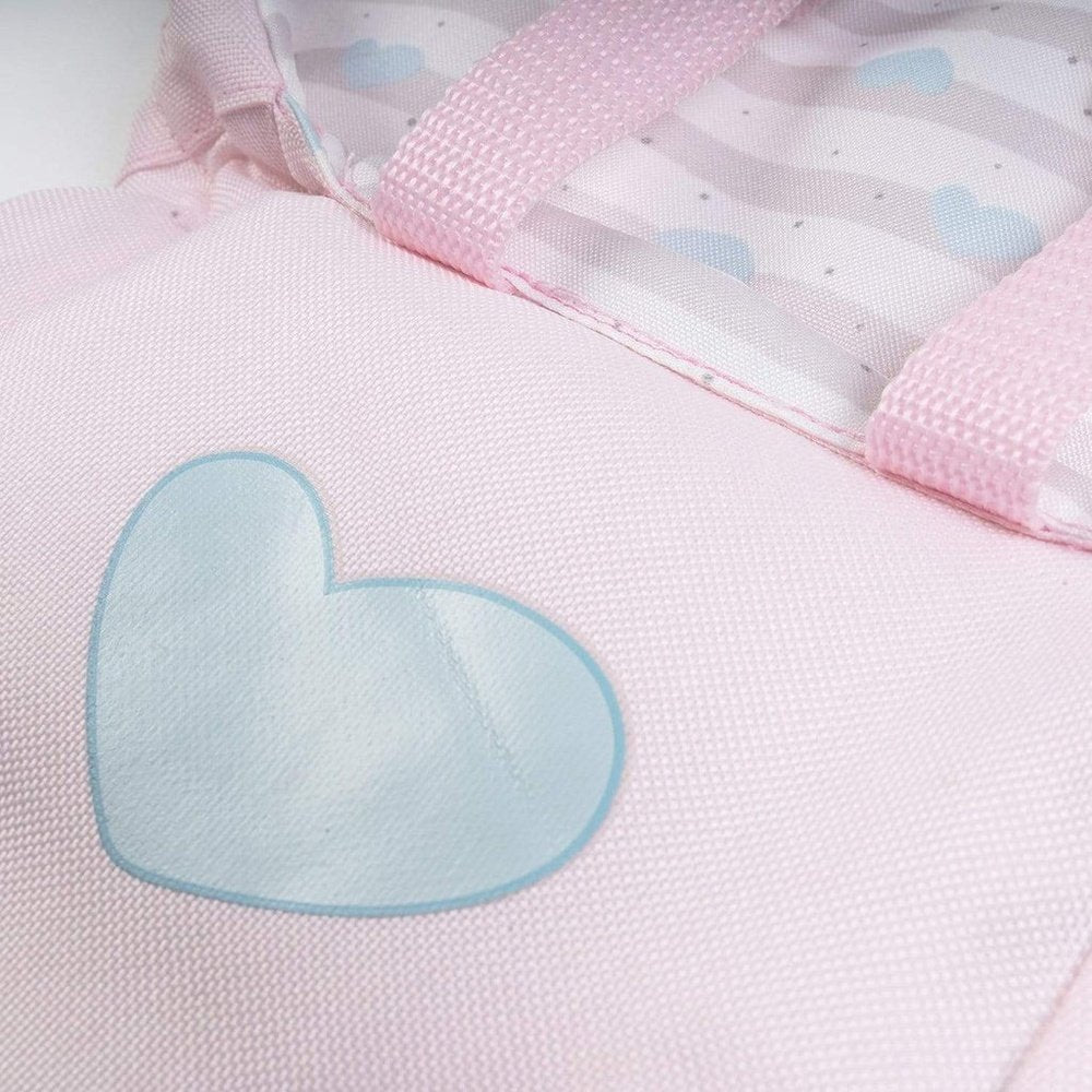 Adora Charisma Baby Doll Classic Pastel Pink Baby Carrier