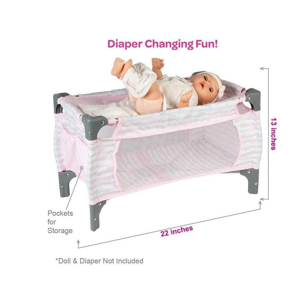 Adora Charisma Pink Deluxe Doll Pack N Play – Babysupermarket