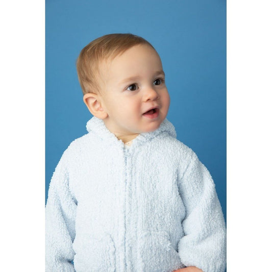 Angel Dear Infant Chenille Jacket with Hood