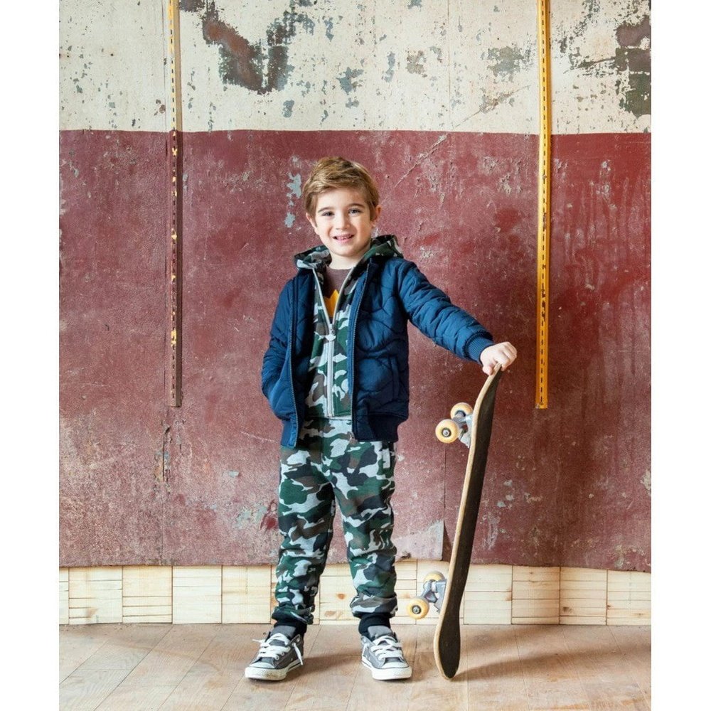 Appaman Boys Highland Sweats Heather Camo