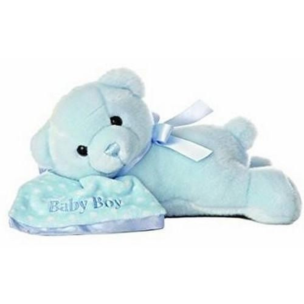 Aurora Wind Up Sleeping Comfy Bear