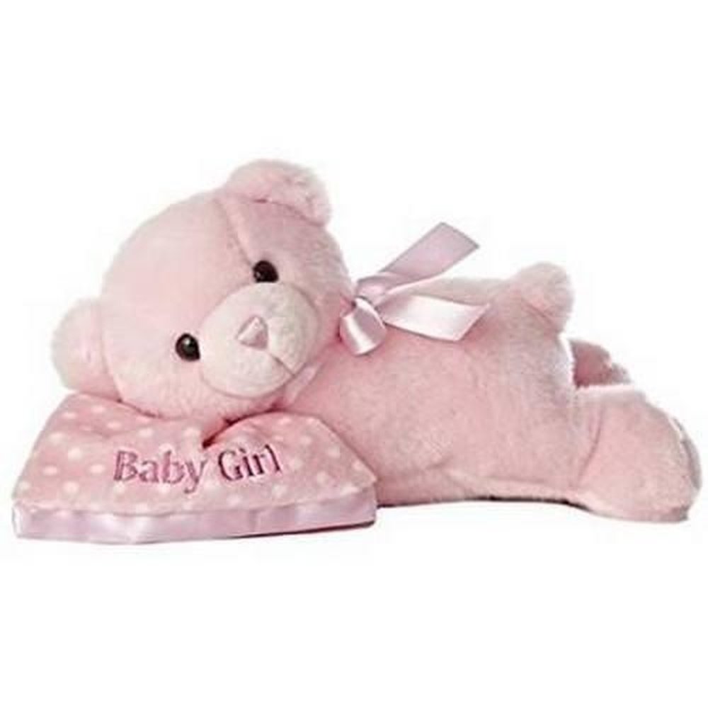 Aurora Wind Up Sleeping Comfy Bear