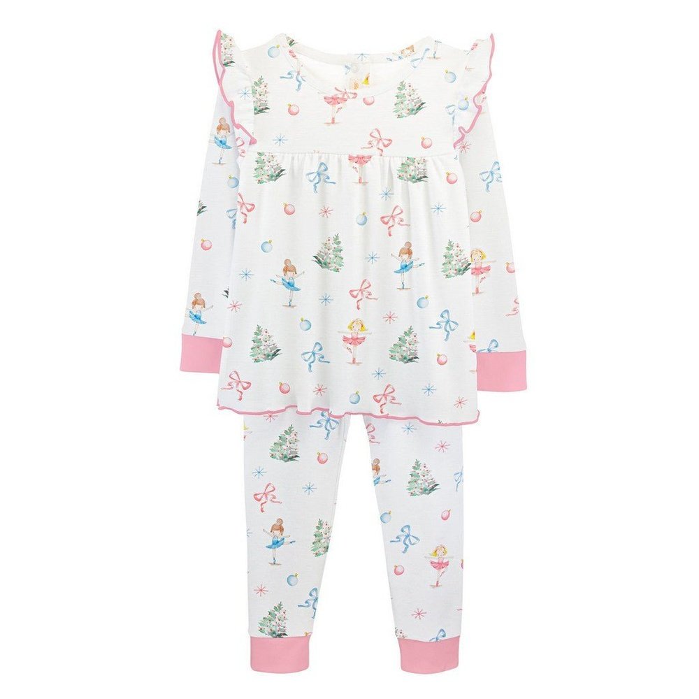 Baby Club Chic Nutcracker Ballet Kids Ruffle Set Loungewear