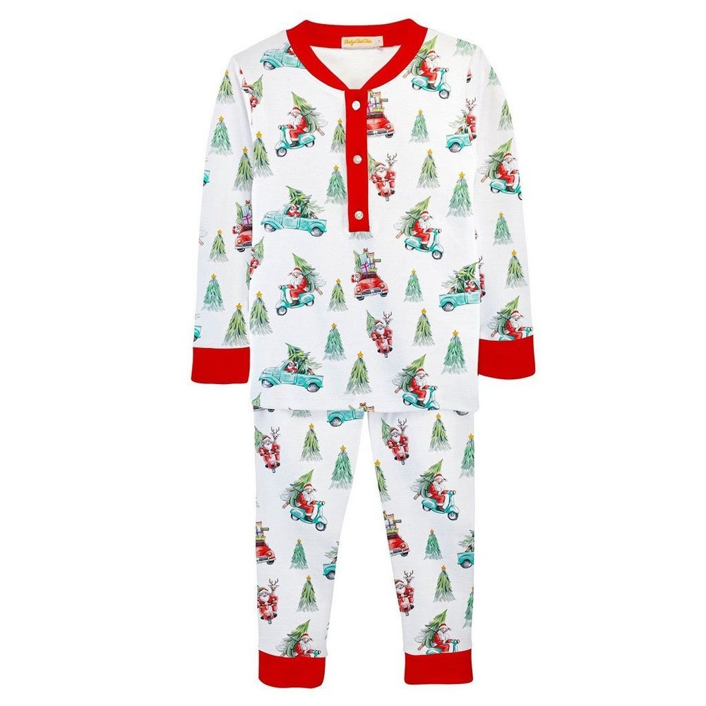 Baby Club Chic Santa Is Here Kids Set Loungewear