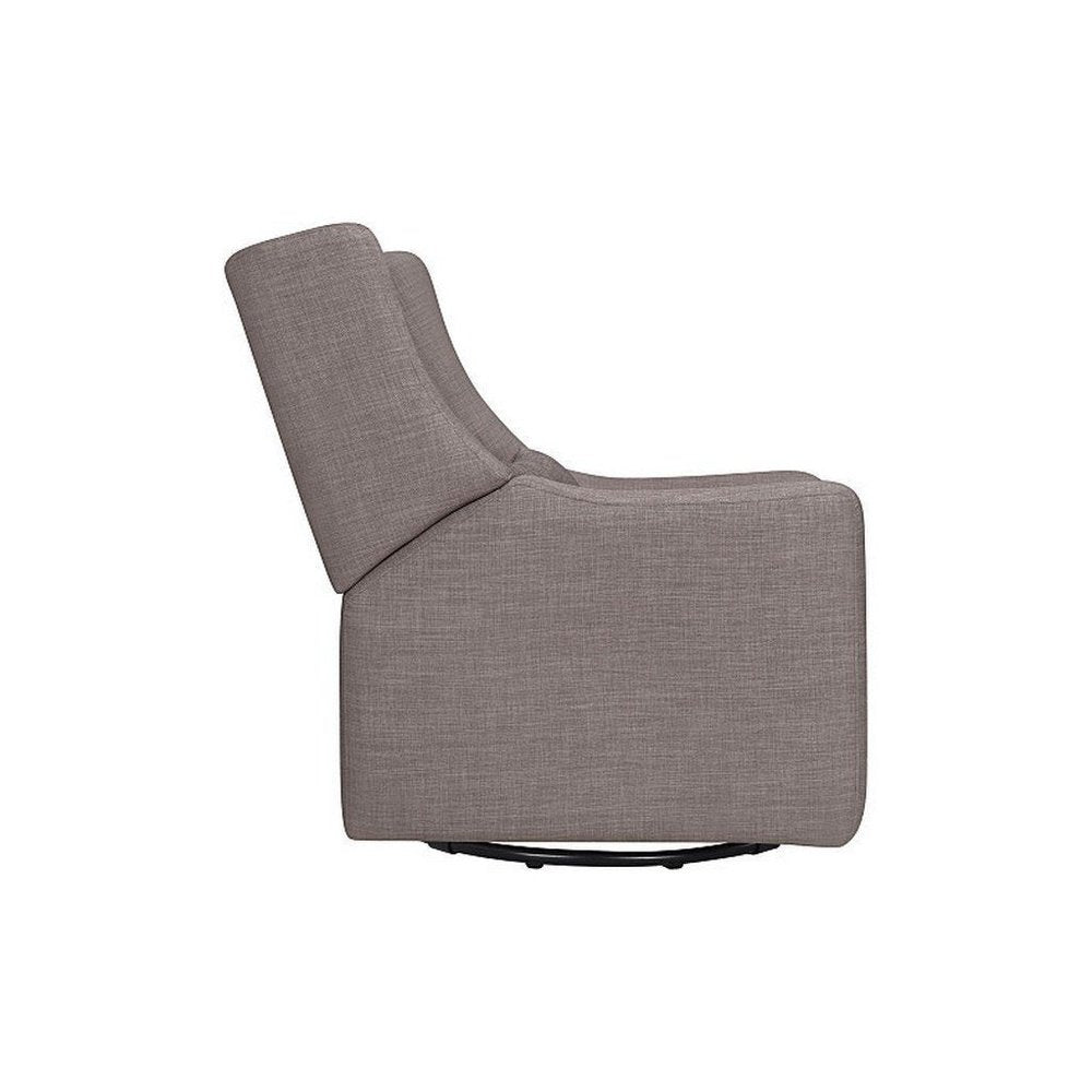 Babyletto Kiwi Electric Glider Recliner Grey Tweed