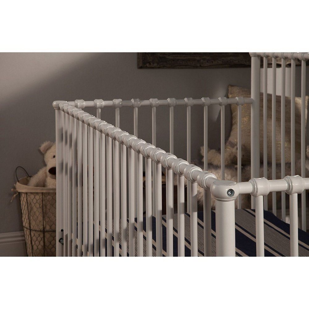 Namesake Winston 4 in 1 Iron Convertible Crib Washed White