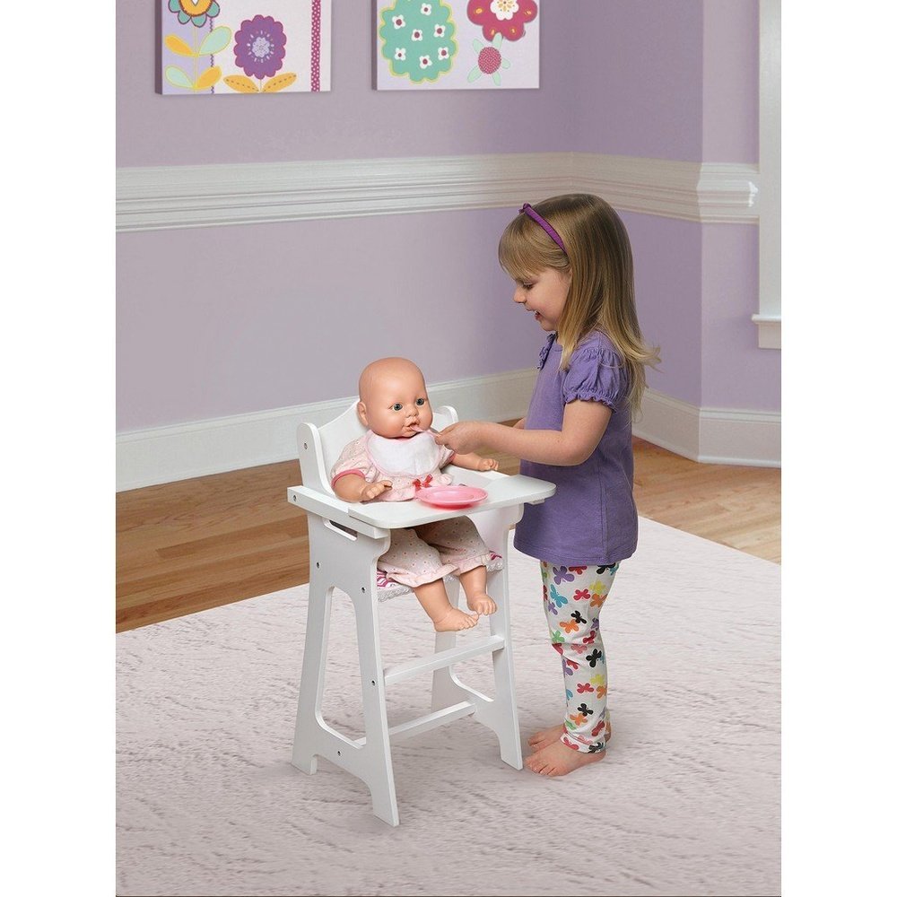 badger basket doll high chair