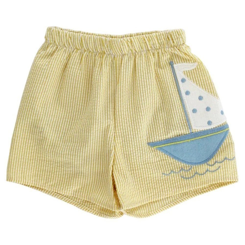 Bailey Boys Apparel & Gifts 3 Mo / Yellow Bailey Boys Making Waves Swim Trunk