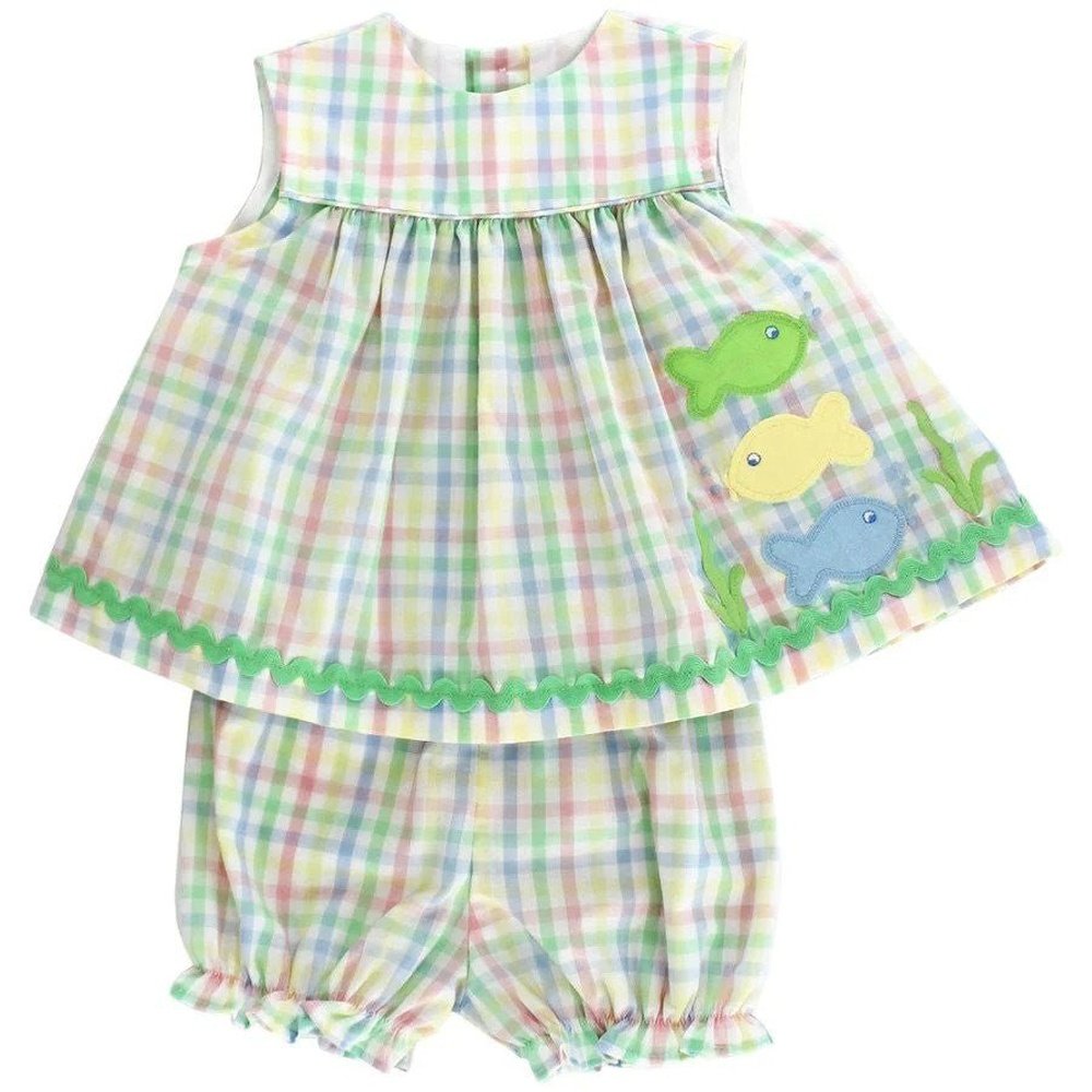 Bailey Boys Apparel & Gifts 12 Mo / O'Fishaly Fun Bailey Boys O'Fishaly Fun Float with Bloomer