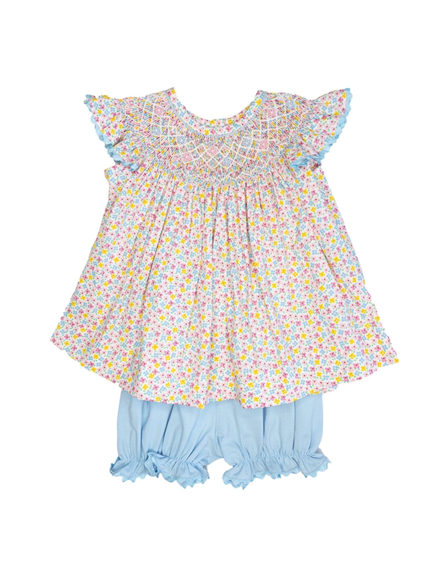 Banana Split Apparel 2 Toddler / Multi Banana Split Freshly Picked Bloomer Set