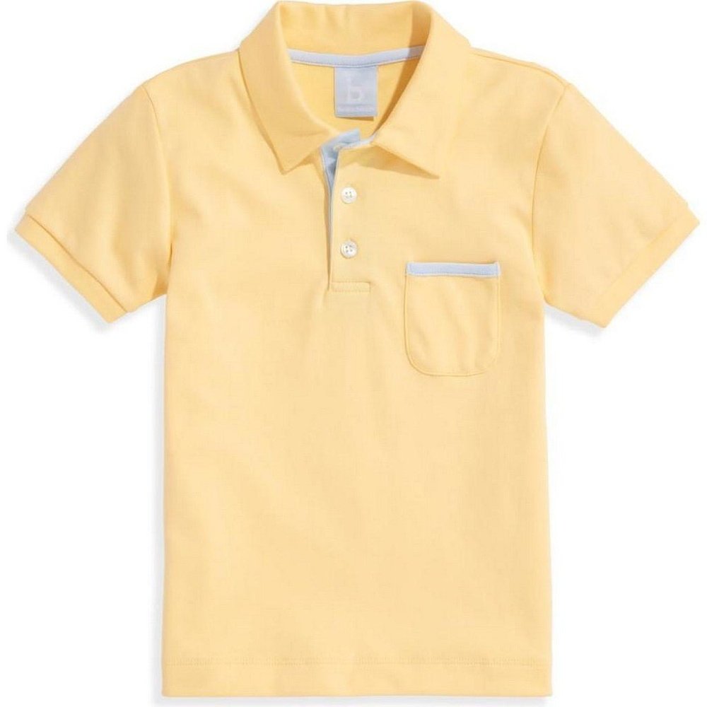 Bella Bliss Boys Pima Ward Polo Yellow