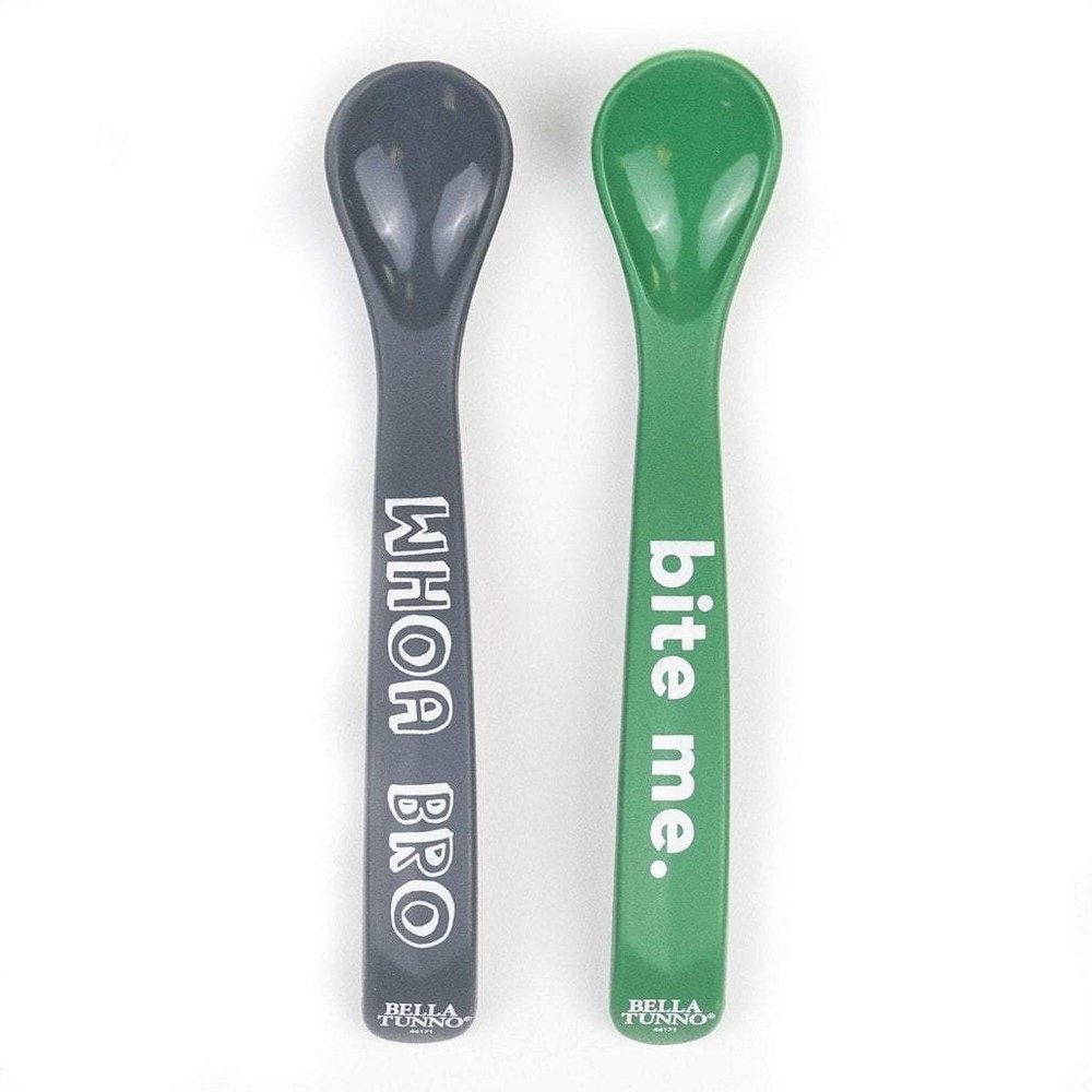 Bella Tunno Bite Me + Whoa Bro Spoon Set