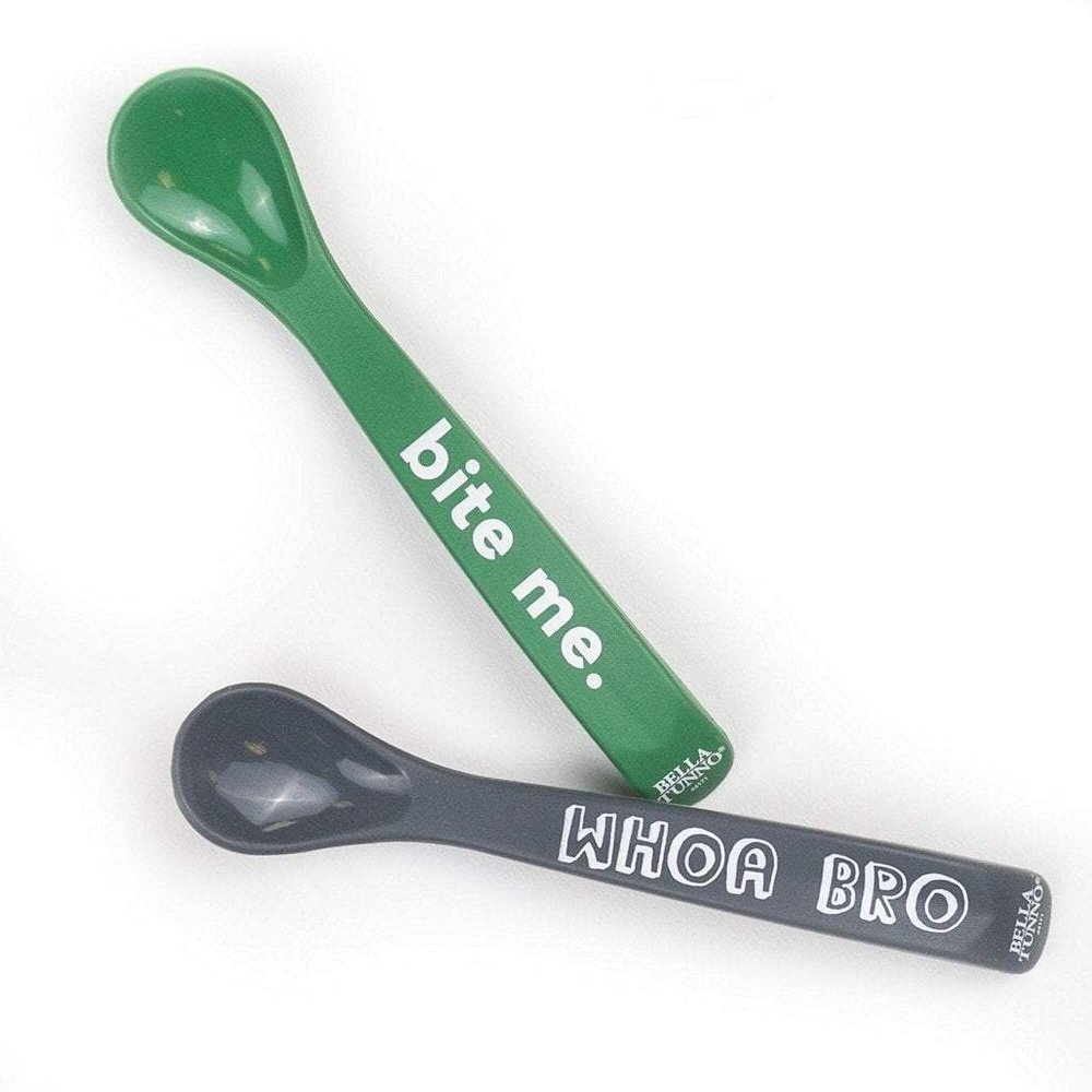 Bella Tunno Bite Me + Whoa Bro Spoon Set