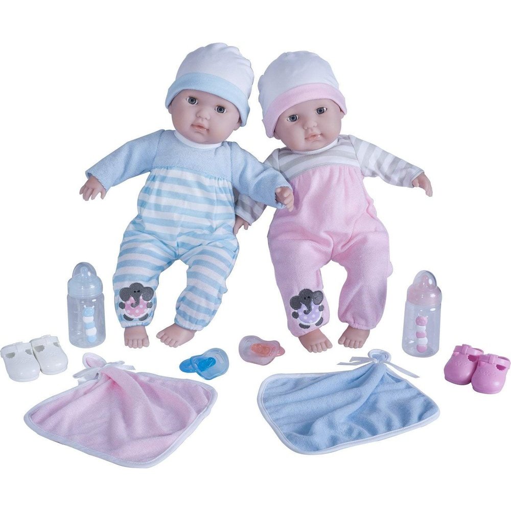Berenguer Boutique 15" Soft Body Twins Gift Set