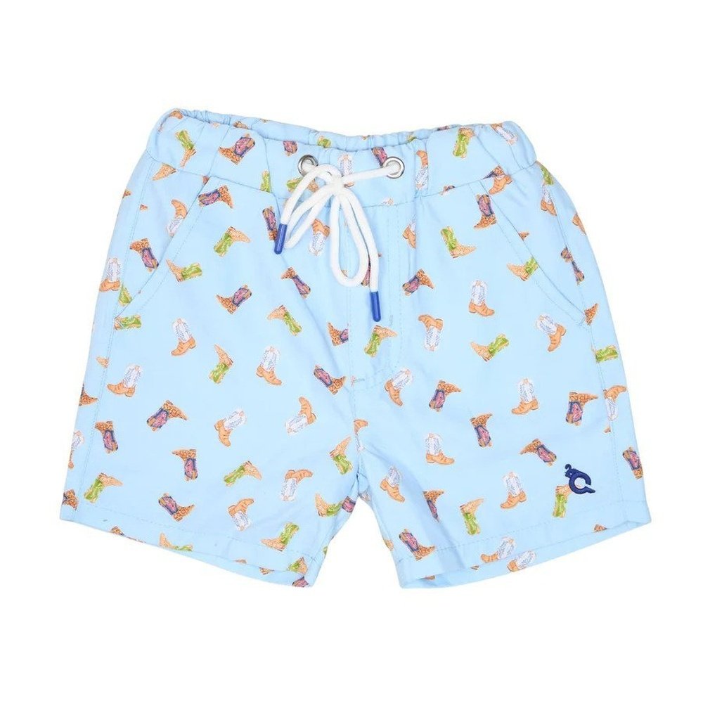 Blue Quail Clothing Company Boys Boots Swim Trunk