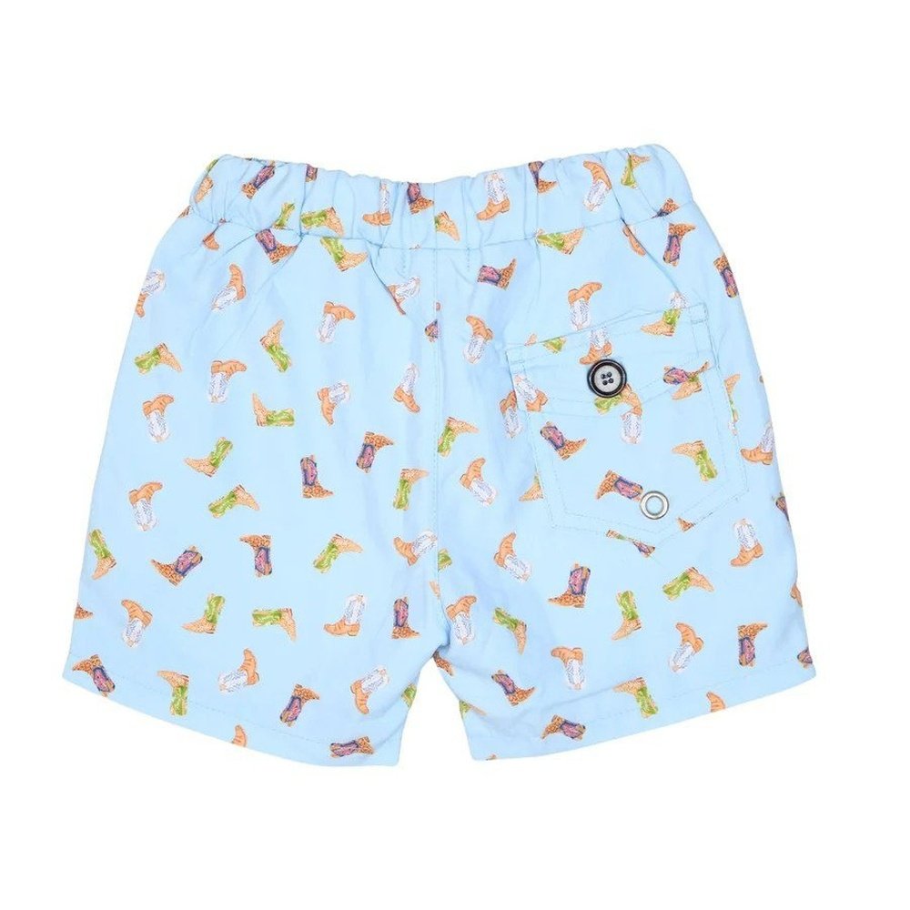 Blue Quail Clothing Company Boys Boots Swim Trunk