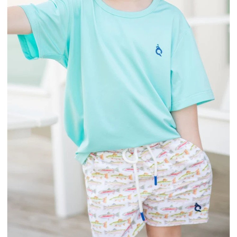 Blue Quail Clothing Company Apparel Blue Quail Clothing Company Boys Trout Swim Trunk
