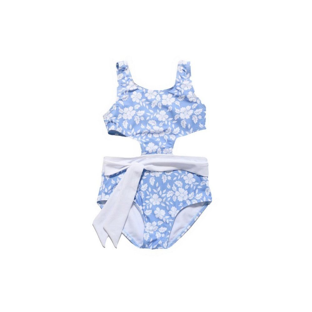 Blueberry Bay Swimwear Girls Brier Patch One Piece Swimsuit