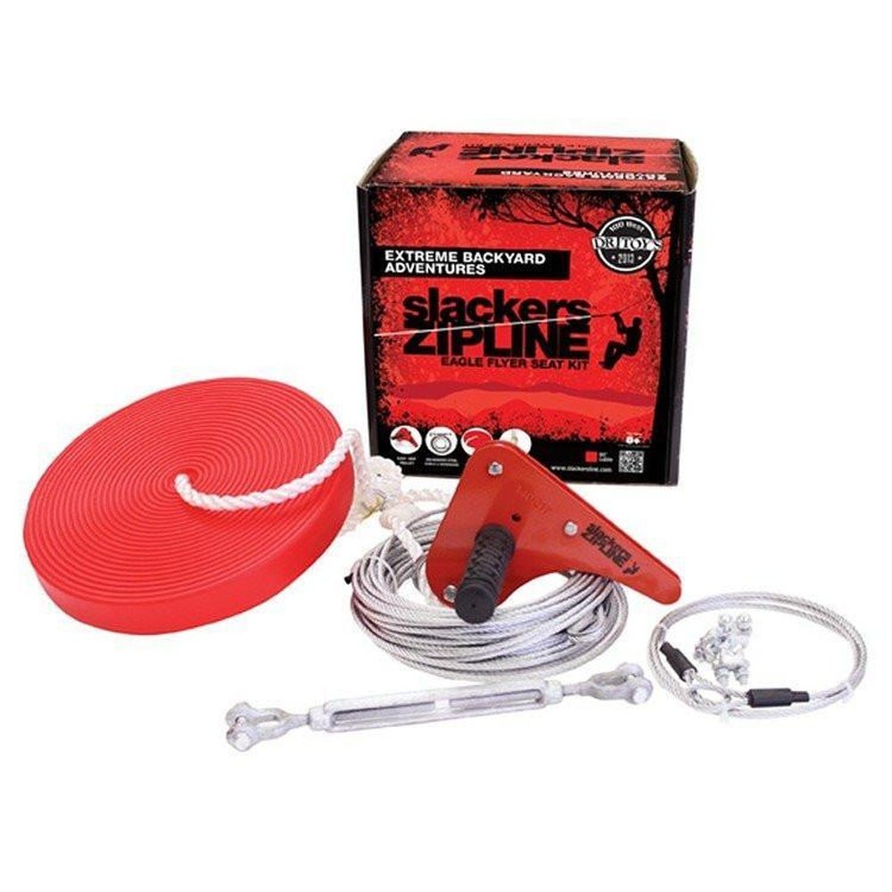 Slackers 90 ft Eagle Zipline